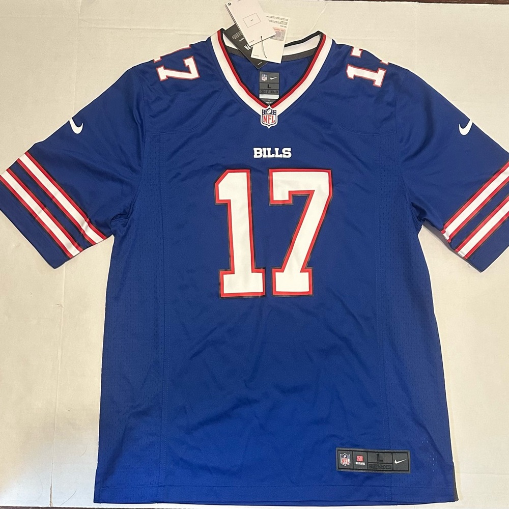 Buffalo Bills Josh Allen NFL Jersey Men’s Large NWT